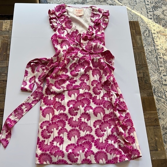Kate Spade X Florence Broadhurst Audrey Silk Wrap Dress - Picture 10 of 16